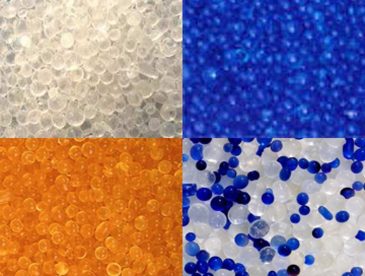 Nguyên liệu sản xuất Gói hút ẩm silica gel (silica gel desiccant packets)